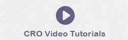 CRO Video Tutorials