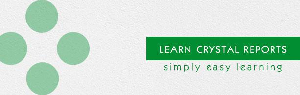 Crystal Reports Tutorial