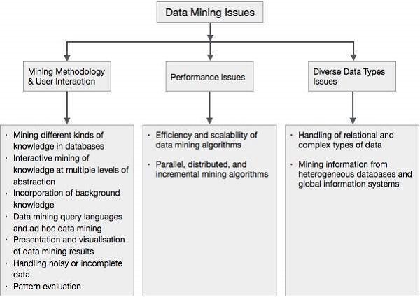 Data Mining issues