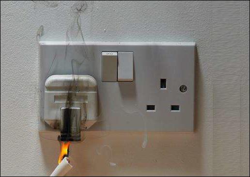 Overloading Triggered Fire Hazard