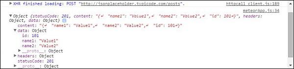 Meteor HTTP Post