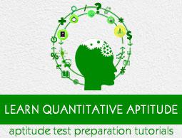 Quantitative Aptitude Tutorial