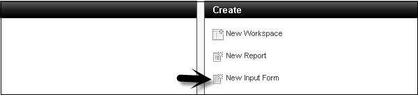 Developing Input Form