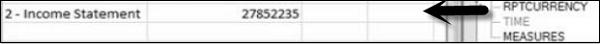 EPM Sheet Options