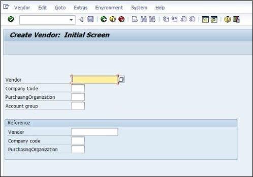 SAP Vendor Name