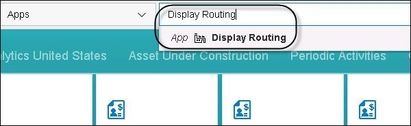 Display Routing