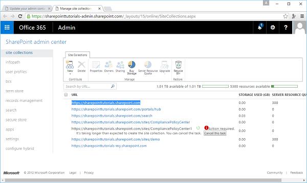 SharePoint URL