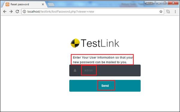 Recover the Password