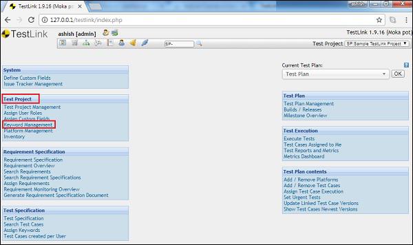 Step1 Assign Keywords