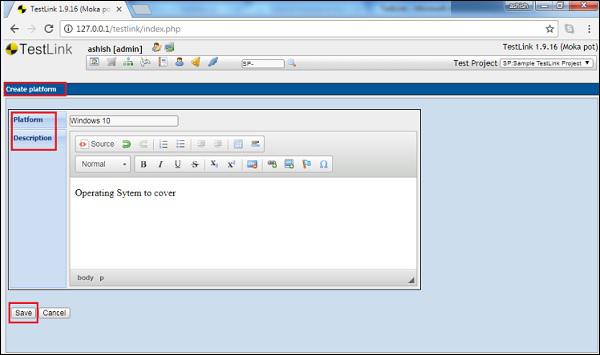 Step4 Add Platform