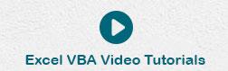 VBA Video Tutorials