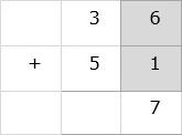 Add Digit ones Column