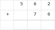 Line Up Numbers Vertically