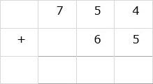 Line Up Numbers Vertically