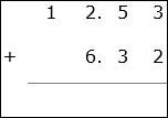 Sum of Decimal