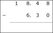 Sum of Decimal