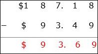Sum of Decimal