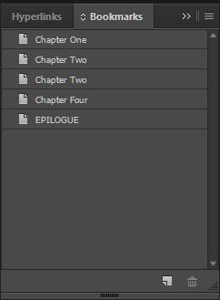 Adding Bookmarks