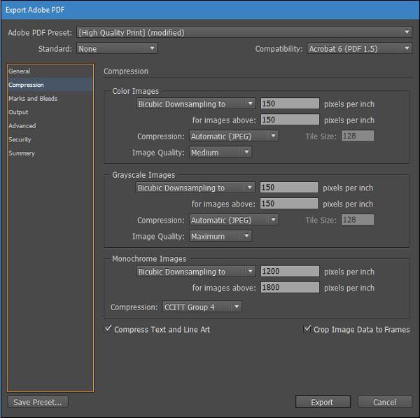 Compression Options