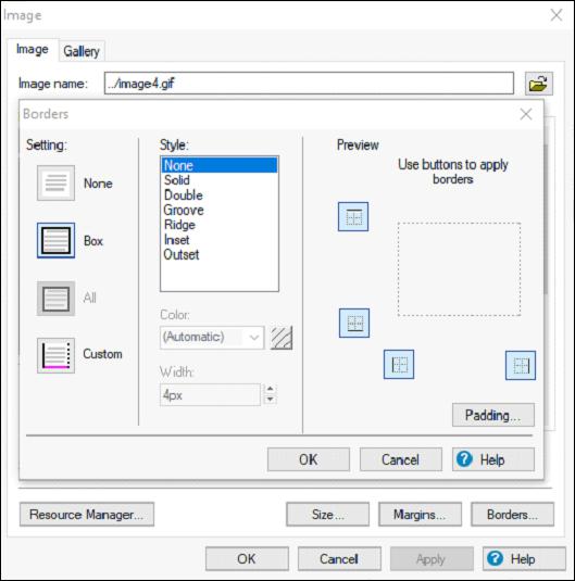 Add Borders