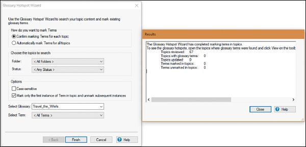 Add Expanding Glossary