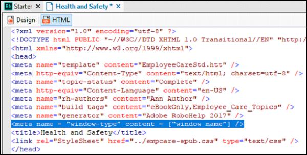 HTML Edit