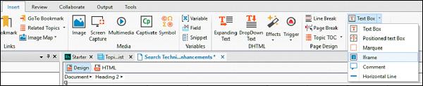 Html Section