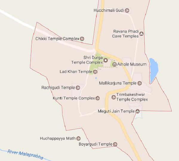 Aihole Map