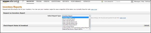 Inventory Report