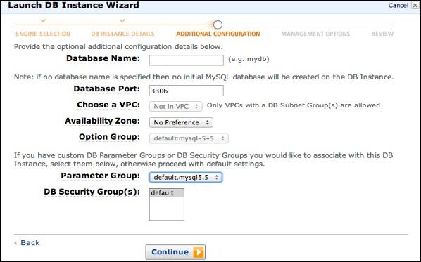DB Security Group