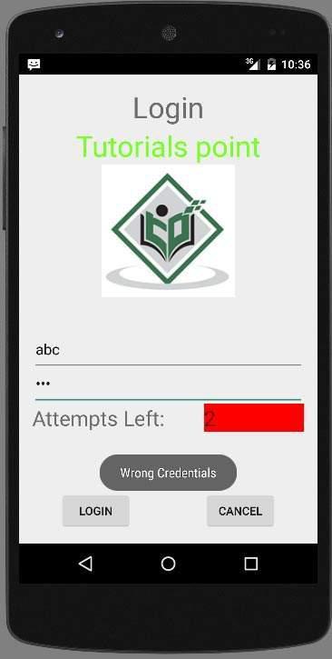 Android Login Application Tutorial