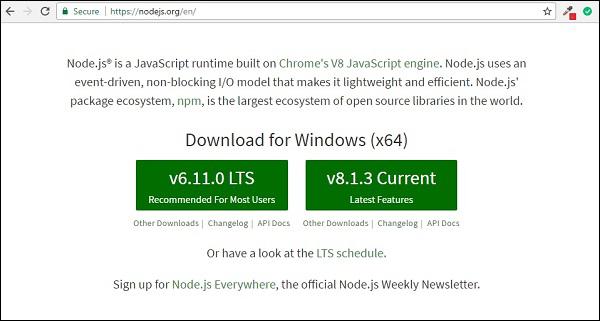 Choose Installer