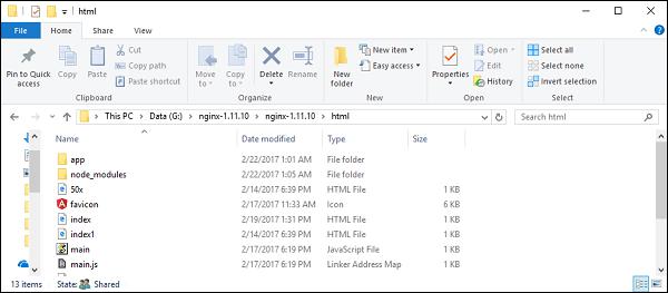 HTML Folder