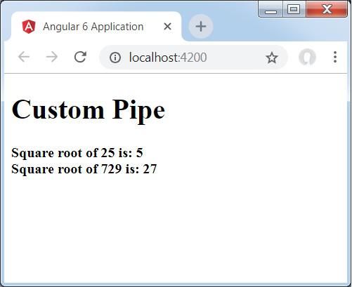 Custome Pipe