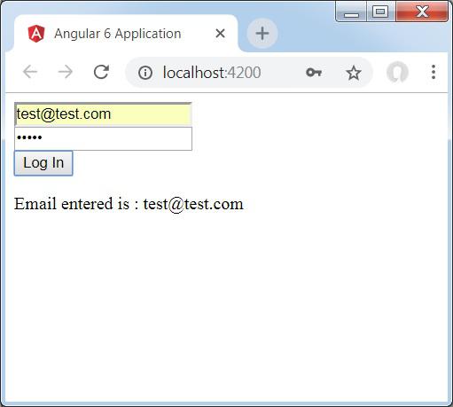 Disabled Login Button