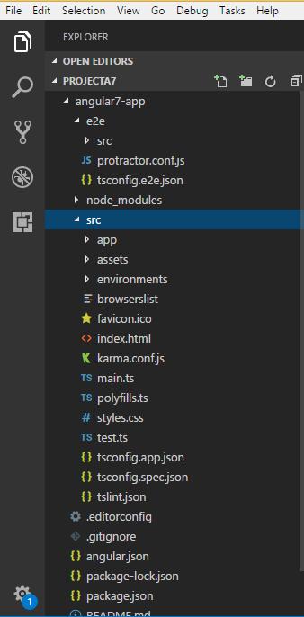 Angular7 App