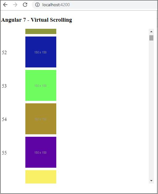 User Scrolls