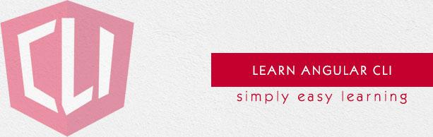 Angular CLI Tutorial