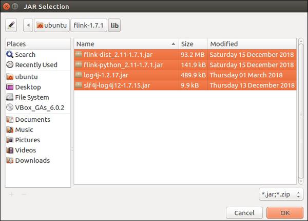 Flinks lib directory