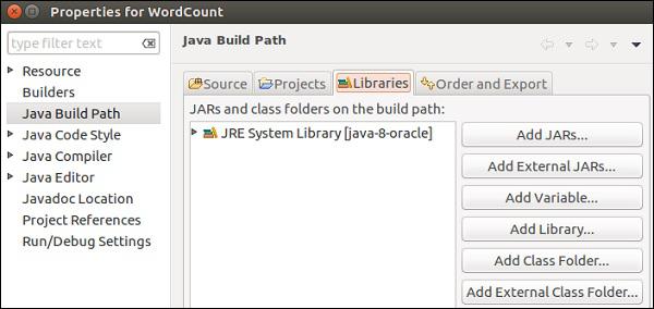 Select Libraries
