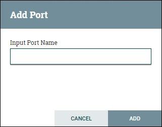 Add Port