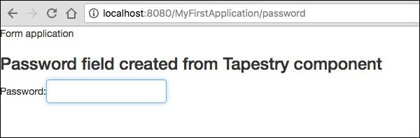Password Field