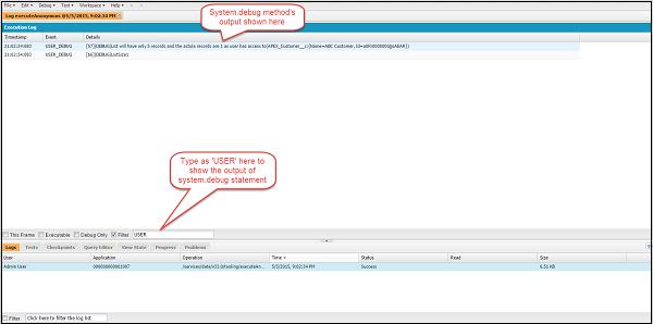 Apex Invoking From Execute Anonymous Step3