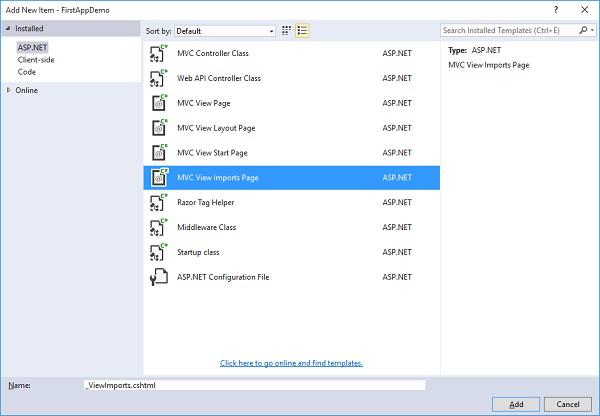 Home Page Model View