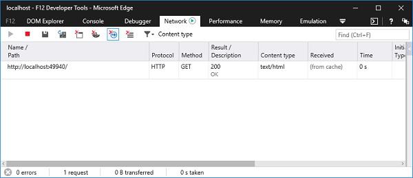 Network Tab