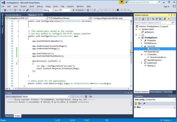 UseMvc Default Route