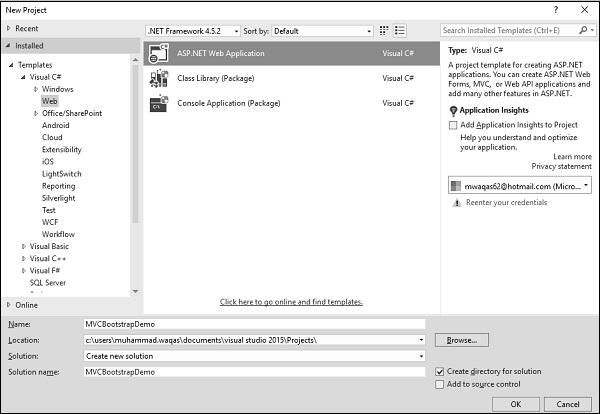 ASP.NET Web Application
