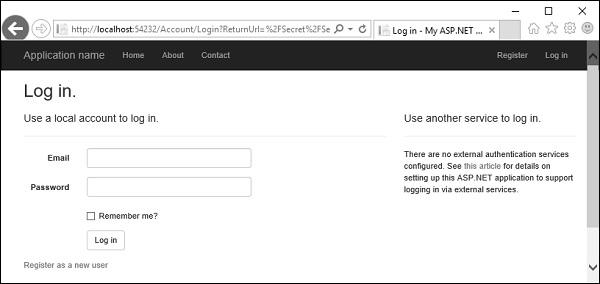 Redirect Automatically Login Page