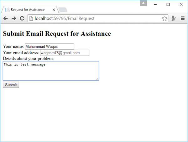 Email Request