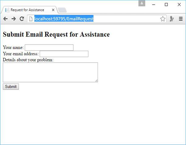 Submit Email